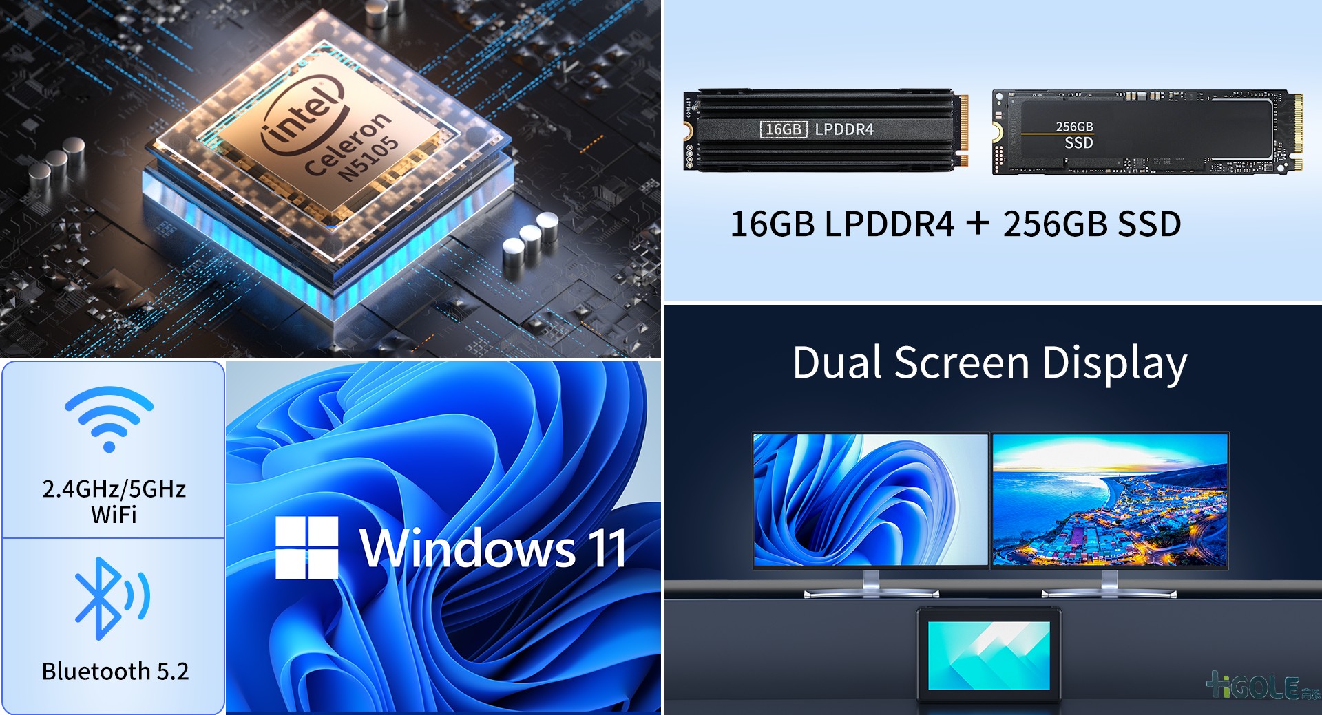 gole迷你電腦主機(jī)